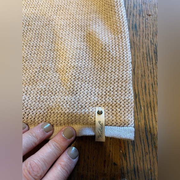 WOOLRICH beige Open front cardigan size S - Picture 6 of 9